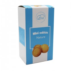 Mini sablés nature - boîte de 200g