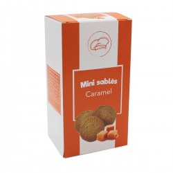 Mini sablés caramel - boîte de 200g