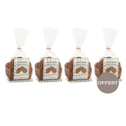 3 sachets de Crakou caramel + 1 offert