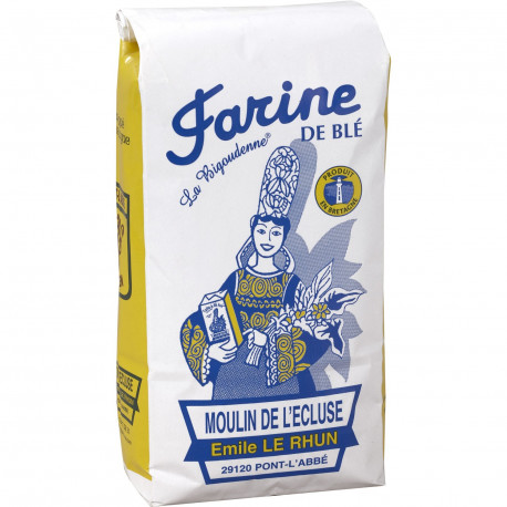 Farine de blé froment La Bigoudenne - 500 G