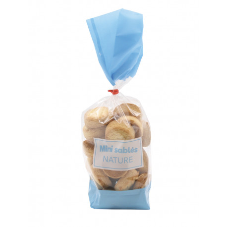 Mini sablés nature - sachet 200G