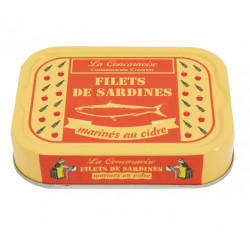 Filets de sardines marinés au cidre 115g